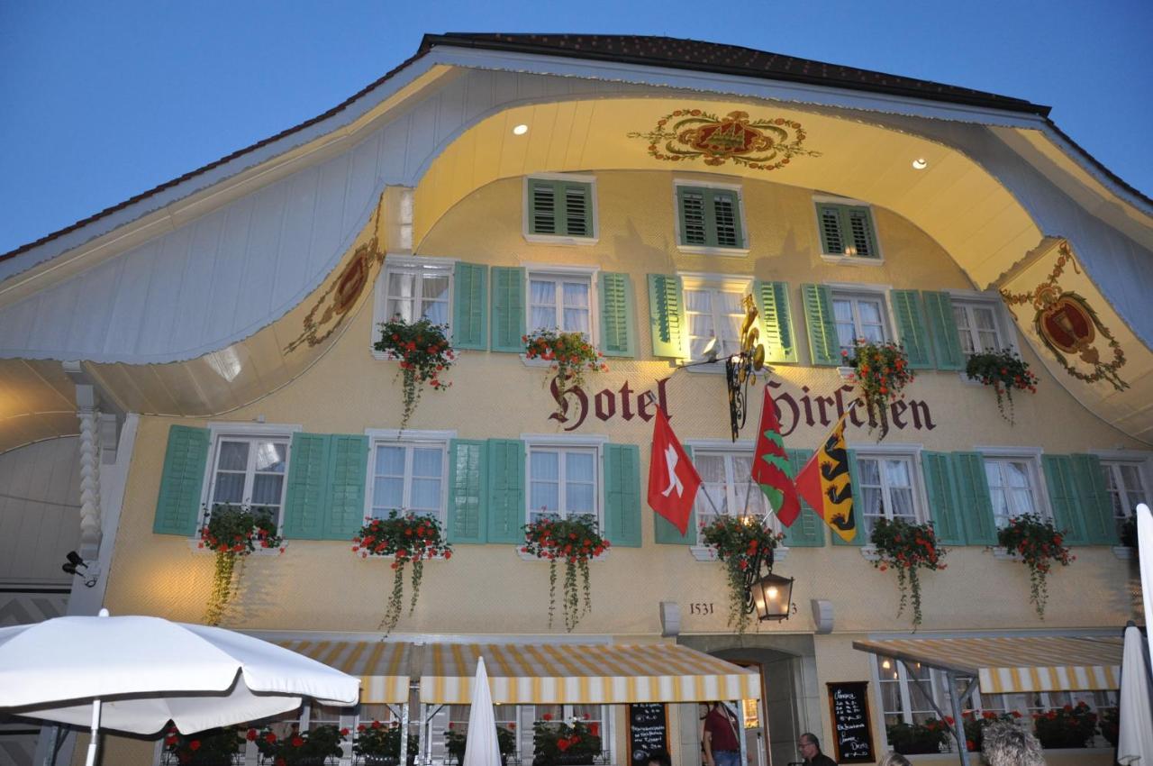 Hotel Hirschen Langnau im Emmental Eksteriør bilde